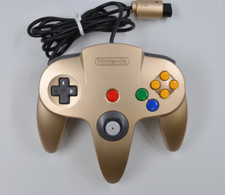 Controle original Nintendo 64 dourado N64 gamepad fabricante de equipamento original N64 comprar usado  Enviando para Brazil