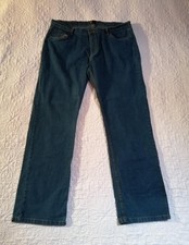Jean bleu coton d'occasion  Bourg-de-Thizy