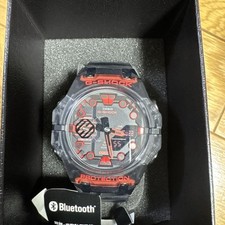 Relógio Casio G-Shock Bluetooth preto/vermelho 49mm usado No2404 No4415 No8914 comprar usado  Enviando para Brazil