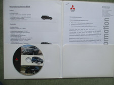 Mitsubishi pressemappe utalnde gebraucht kaufen  Minden