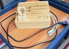 Bamboo charging station for sale  Madison