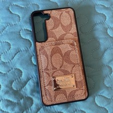 Capa telefone celular COACH para Galaxy S23 cor marrom comprar usado  Enviando para Brazil