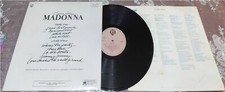 MADONNA "True Blue" PERU (BLACK -WHITE BACK COVER) INSERT (SPANISH TITLES) EX/NM comprar usado  Enviando para Brazil