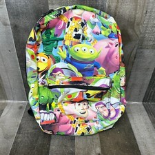 Mochila Disney Pixar Toy Story estampa completa Woody Buzz Slinky Rex Ham 2015 comprar usado  Enviando para Brazil