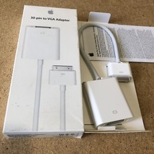 Adaptador Apple 30 pinos para VGA cabo original para iPhone 4 4S iPod iPad 2 3 A1368 comprar usado  Enviando para Brazil