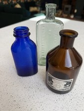 Vintage glass bottles for sale  ALTRINCHAM