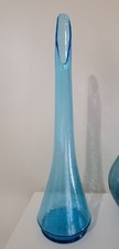 Swung glass vase for sale  Wellington