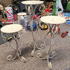 Set metal white for sale  New Orleans