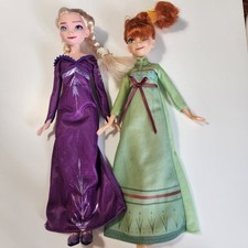 Vestido camisola Disney Frozen 2 Arendelle Fashions princesa Elsa Anna bonecas, usado comprar usado  Enviando para Brazil