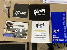 Estojo Gibson Les Paul doces manual garantia em branco e lista de verificação chave pano comprar usado  Enviando para Brazil