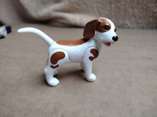 Muñeca Mattel Barbie Veterinaria 1996 Mascota Doctor Marrón Blanco Perro Cachorro Manchado Juguete De Colección, usado segunda mano  Embacar hacia Argentina