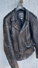 Vintage motorrad leder gebraucht kaufen  Mertloch, Naunheim, Welling