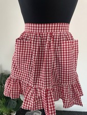 Red white gingham for sale  SOUTHAMPTON