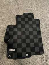Tapetes de assoalho quadriculados de corrida P2M F&R para Mitsubishi Lancer Evolution Evo X comprar usado  Enviando para Brazil