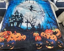 Halloween throw spooky for sale  LOWESTOFT