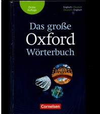 Große xford wörterbuch gebraucht kaufen  Hannover