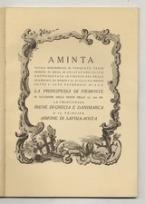 Aminta. favola boschereccia usato  Firenze