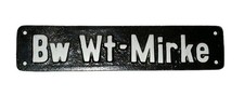Lokschild eisenbahnschild mirk gebraucht kaufen  Wuppertal