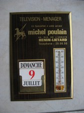 Ancien thermomètre publicitai d'occasion  Hazebrouck