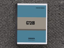 Manual de manutenção do proprietário da motoniveladora Volvo G720B comprar usado  Enviando para Brazil