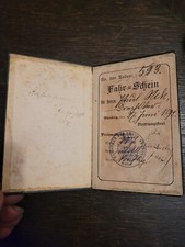 Antico biglietto velociped usato  Spedire a Italy