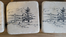 Ivory travertine one for sale  Plainwell