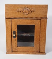 Antiguo Armario De Pared Médico De Madera Con Cristales Decorado comprar usado  Enviando para Brazil