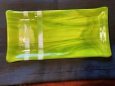 Art glass tray for sale  Norfolk