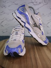 Tênis Mizuno Wave Rider 10 branco/prata/azul/roxo D1GA210 feminino tamanho 10 comprar usado  Enviando para Brazil