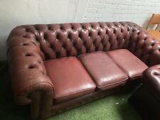 Chesterfield sofa seater for sale  NEW ROMNEY