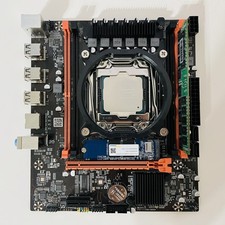Combo de placa base CPU de 10 núcleos 2,3 GHz, 16 GB RAM, 256 GB SSD Win 11 | Sin escudo de E/S segunda mano  Embacar hacia Mexico