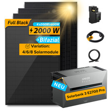 Balkonkraftwerk 2000watt speic gebraucht kaufen  Reutlingen
