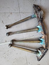 4 Piede ottone poltrona anni 50 tipo Zanuso in blocco, usado comprar usado  Enviando para Brazil