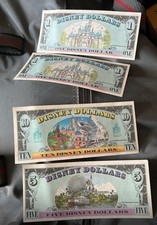 Vintage disney dollars for sale  BURNLEY