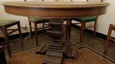 Tavolo rotondo legno usato  Genova