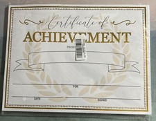 Achievement certificate inches for sale  Twinsburg