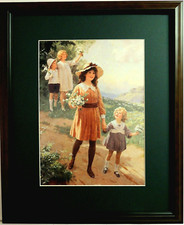 Victorian girl picture for sale  Patterson