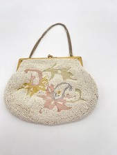Bolsa frisada vintage, 1920’s Longchamps, francesa, bolsa retrô, padrão floral., usado comprar usado Bolsa frisada vintage, 1920’s Longchamps, francesa, bolsa retrô, padrão floral., usado comprar usado  Enviando para Brazil