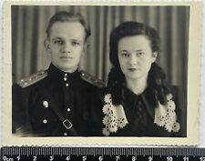 Foto antiga de retrato de jovem/mulher bonito afetuoso atraente cara/menina bonito comprar usado  Enviando para Brazil