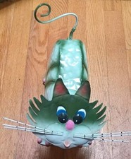 Metal happy cat for sale  Cranston