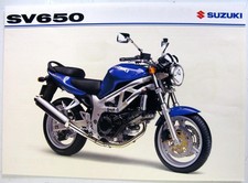 Suzuki sv650 jan for sale  LEICESTER