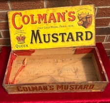 Antique colman mustard for sale  RIPLEY