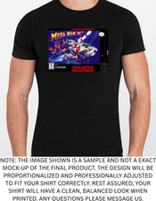 Camiseta gráfica Mega Man X2 SNES masculina ou feminina NOVA, usado comprar usado  Enviando para Brazil