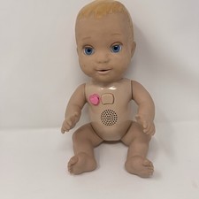 Boneca Luva Bella Interactive Talking Baby 22705 loira rosto macio funciona precisa ser limpo comprar usado  Enviando para Brazil
