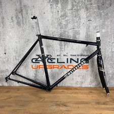 Garfo de carbono Waterford tamanho 1200 aro freio estrutura de aço rebaixado 700c Ouzo Pro comprar usado  Enviando para Brazil