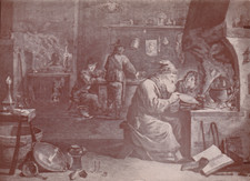 Teniers david alchimiste d'occasion  Dijon