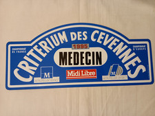 Plaque rallye tôle d'occasion  Montpellier-