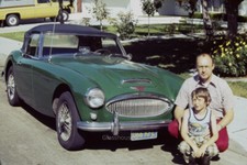 Father son posing for sale  North Grosvenordale