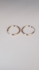 Hoop earrings 9ct for sale  WIMBORNE