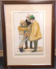 Framed horse racing for sale  MIRFIELD